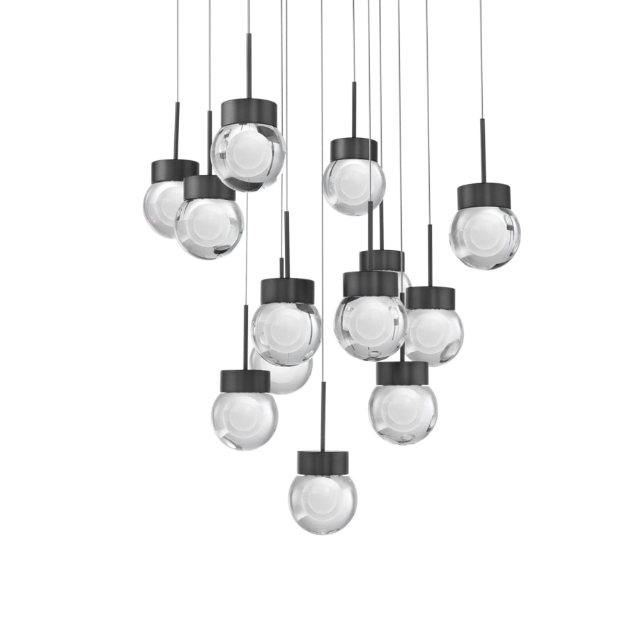 Double Bubble 13 Light 20" Wide LED Suspension Multi Light Pendant