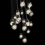 Double Bubble 21 Light 26" Wide LED Suspension Multi Light Pendant