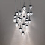 Double Bubble 21 Light 26" Wide LED Suspension Multi Light Pendant