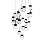 Double Bubble 21 Light 26" Wide LED Suspension Multi Light Pendant