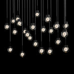 Double Bubble 23 Light 14" Wide LED Suspension Multi Light Pendant