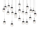 Double Bubble 23 Light 14" Wide LED Suspension Multi Light Pendant