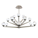 Double Bubble 15 Light 42" Wide LED Globe Chandelier