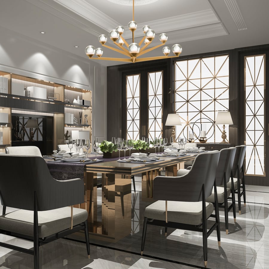 Double Bubble 15 Light 42" Wide LED Globe Chandelier