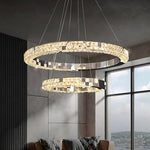 Bacci 2-Tier Crystal Chandelier Light