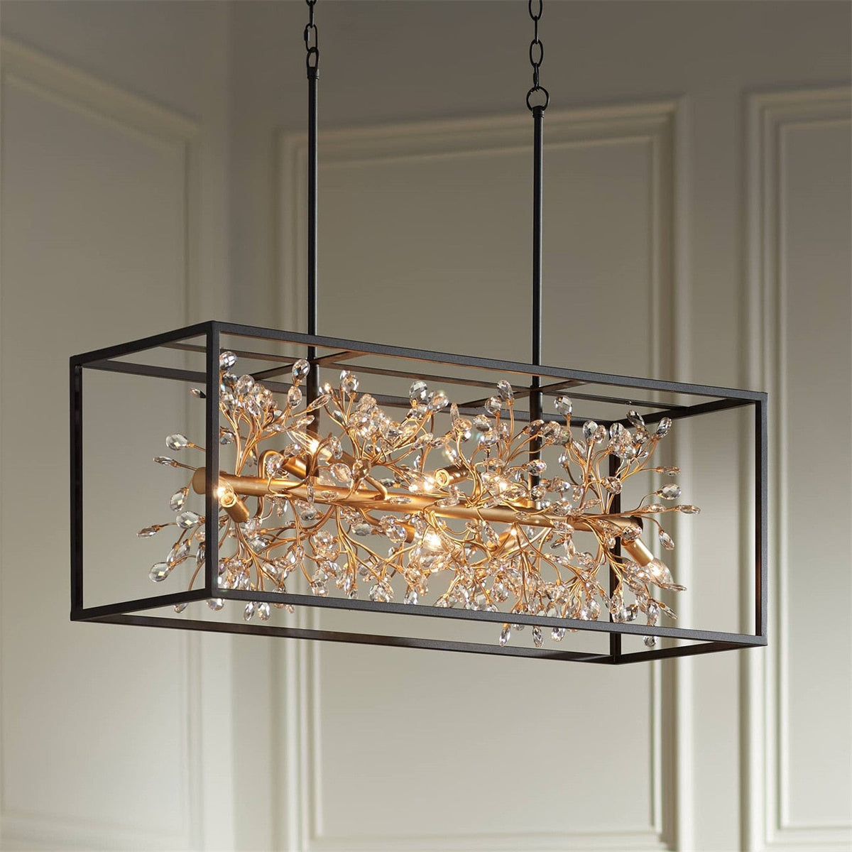 Giordano Crystal Kitchen Island Chandelier