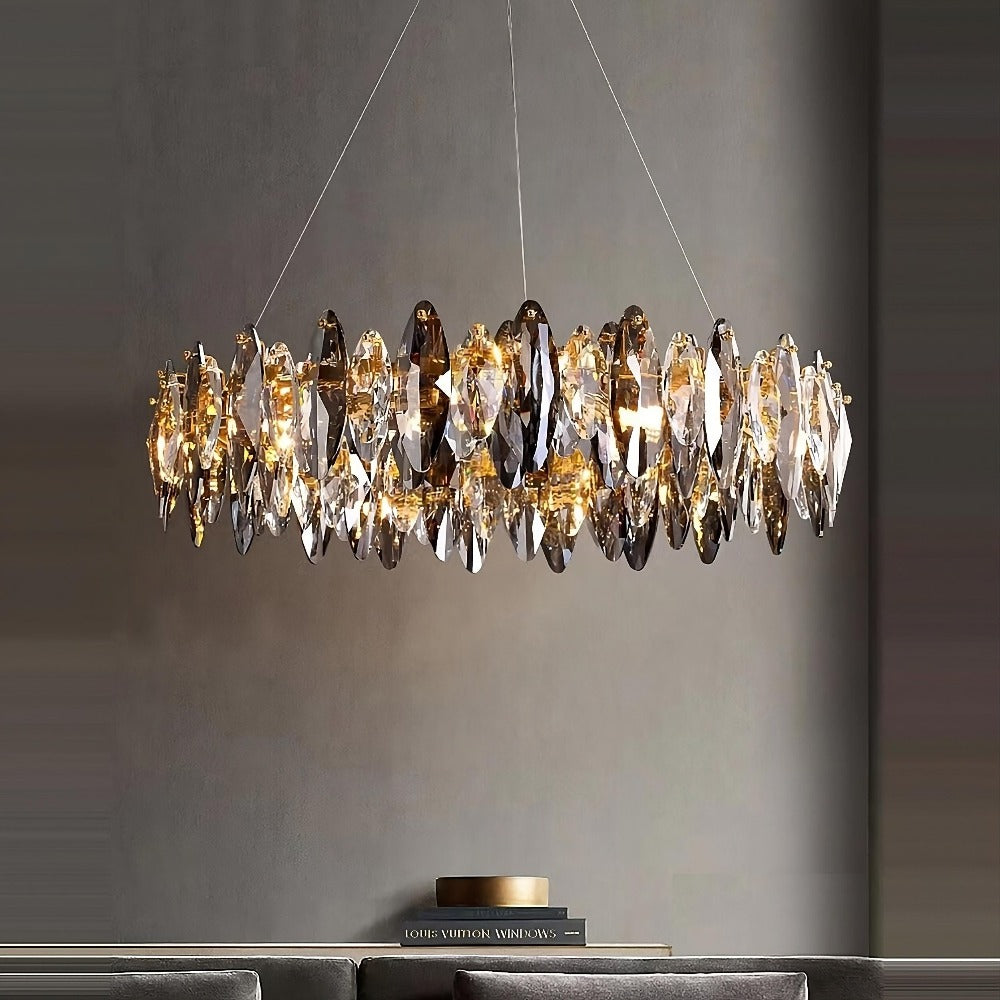 Lazzo Crystal Modern Chandelier
