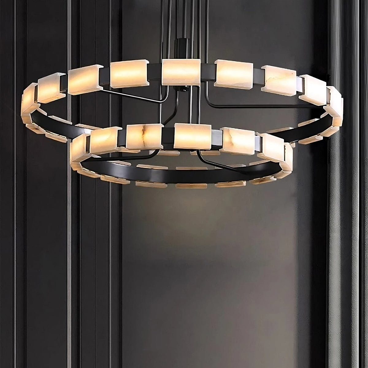 VillaMarble Mid-Century Modern Chandelier