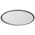 Circular Flush Mount Ceiling Light Minimalist Acrylic Metal Silica Gel LED Light