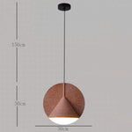Circular Cone Metal LED Industrial Pendant Lighting Kitchen Island Lighting