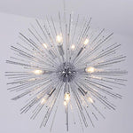 Geometric Sputnik Chandeliers for Dining Room