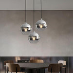Globe Design Industrial Pendant Lighting Modern Glass LED Kitchen Lighting Dining Room Lighting Ceiling Light
