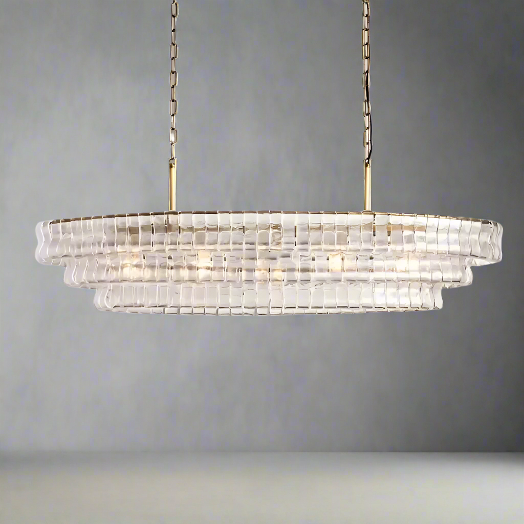 Riviera Vintage Crystal Dining Room Chandelier– YOVINO