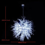 24'' Shrub Inspired LED Vintage Chandelier Pendant Light Hanging Lamp