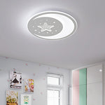 Nordic Creative LED Ultra Thin 3-color Adjustable Ceiling Light with Remote Control