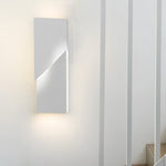Nordic Minimalist Art Geometric Design Stepless Dimming LED Wall Lamp for Living Room