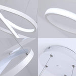 Ribbon LED Pendant Light Nordic Geometrical Linear Kitchen Lighting Dining Lighting Ceiling Lights
