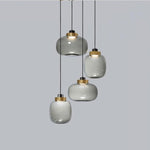 Round Globe LED Nordic Glass Pendant Light Hanging Lamp Island Lights