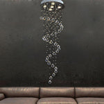 Modern Spherical Crystal Contemporary Chandeliers