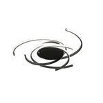 Abstract Curve Dimmable LED Nordic Ceiling Lights Flush Mount Lighting