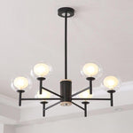 Nordic Sputnik Chandelier Industrial LED Bubble Chandelier 18 Bulbs