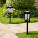 Outdoor Solar Post Lights Pathway Lights Garden Lights Waterproof Landscape Lighting