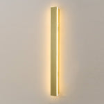 Outdoor Waterproof Rust-proof Minimalist Strip LED Wall Sconces Garden Light