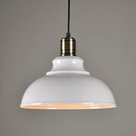 Semi Globe Metal LED Vintage Pendant Light Hanging Lamp Island Lights