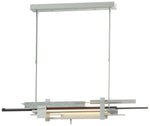 Planar 48.3"W Black Accented Vintage Platinum Standard LED Pendant