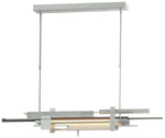 Planar 48.3"W Natural Iron Accented Vintage Platinum Standard LED Pend