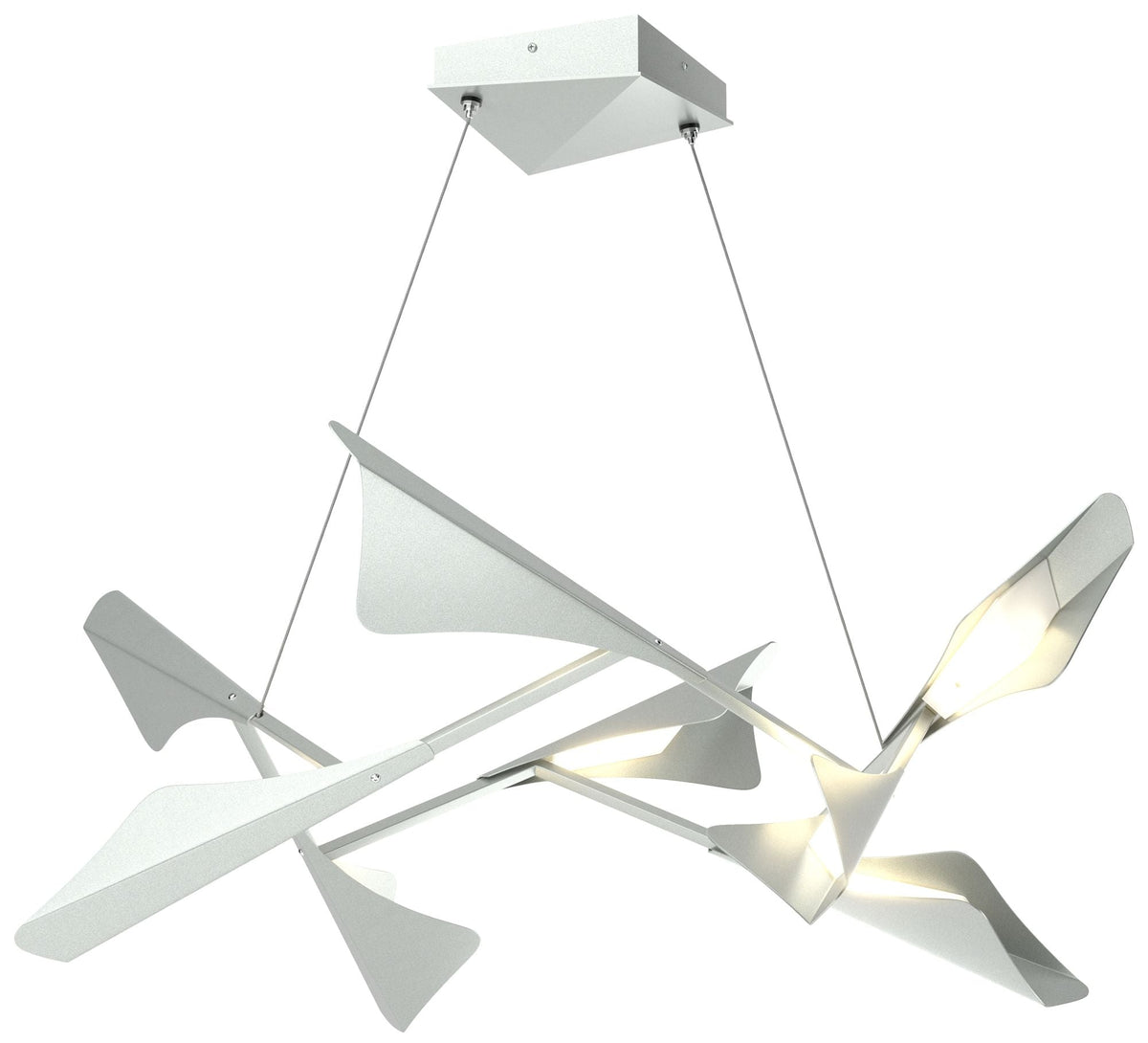 Plume 37.6"W 8-LightandStandard LED Pendant