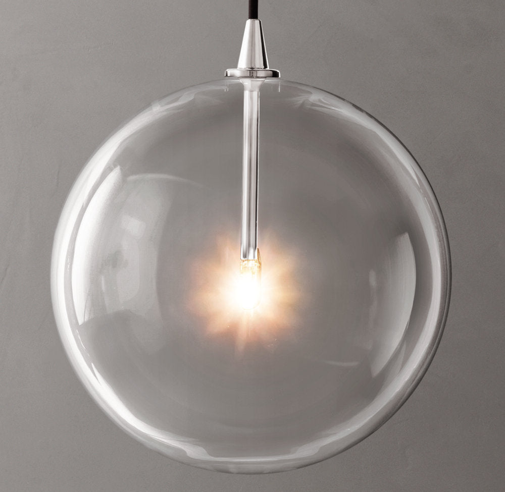 Glass Globe Mobile Pendant