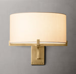 Pauillac Drum Shade Swing-Arm Sconce