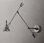 Counterpoise Swing-Arm Sconce