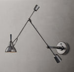 Counterpoise Swing-Arm Sconce