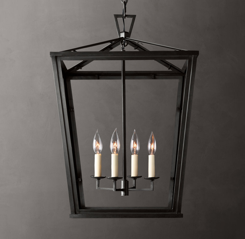 19th C. English Openwork Outdoor Pendant