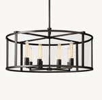 Beckman Round Chandelier 33"