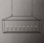 19th C. English Openwork Rectangular Chandelier 72"