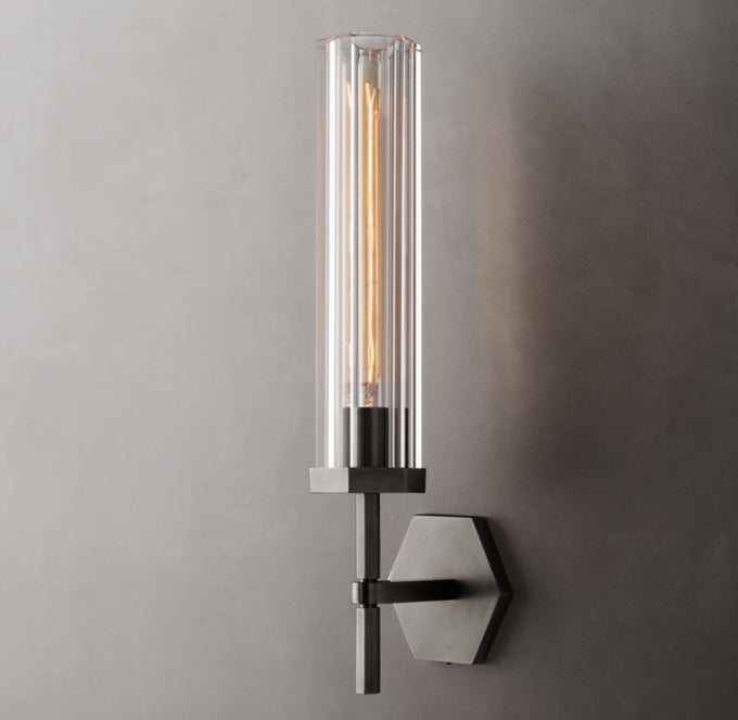 Lambeth Hexagonal Grand Sconce