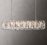 Harlow Crystal Rectangular Chandelier 54"