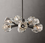 Boule De Cristal Clear Glass Round Chandelier 24"