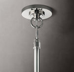 Boule De Cristal Clear Glass Round Chandelier 24"