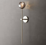 Boule de Cristal Smoke Glass Grand Sconce