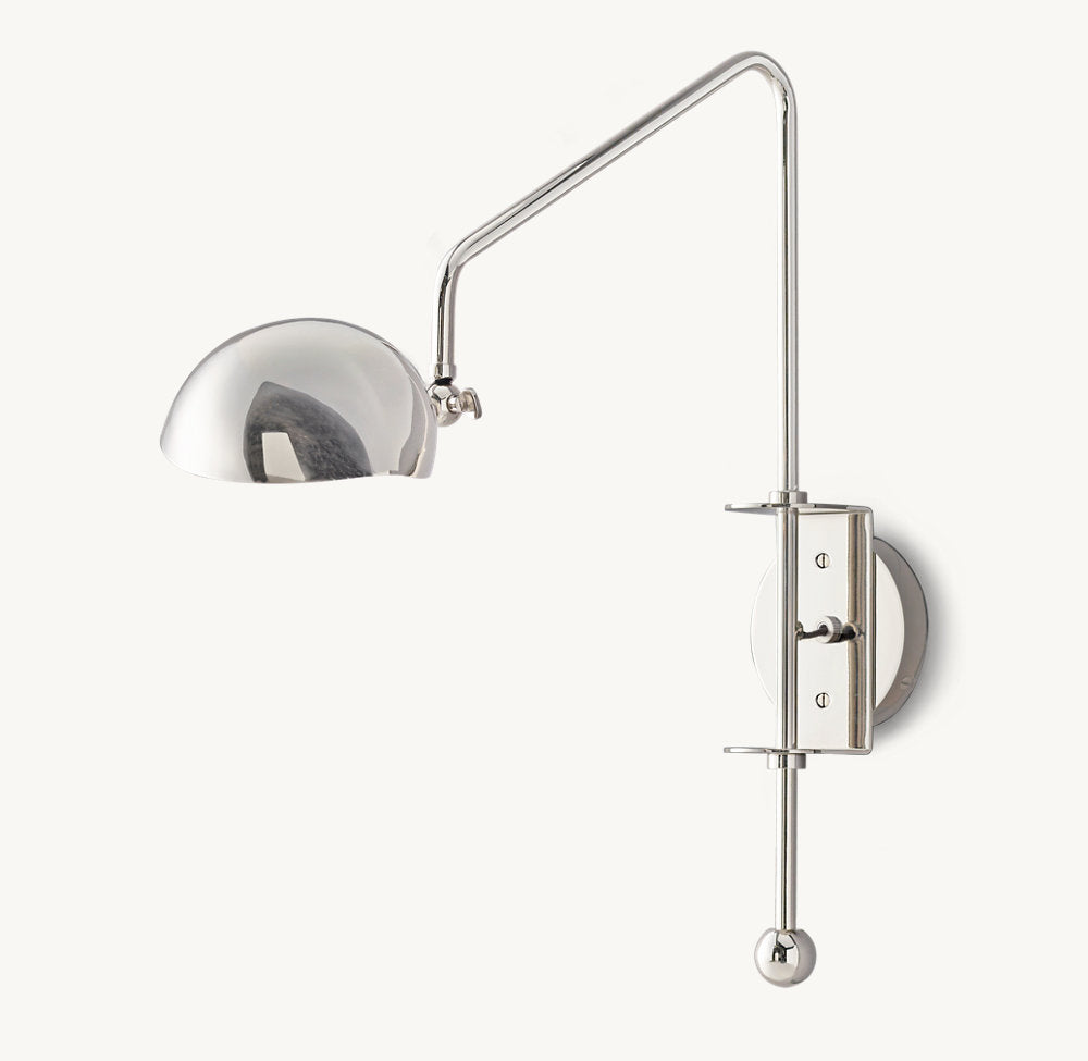 Convessi Swing-Arm Sconce