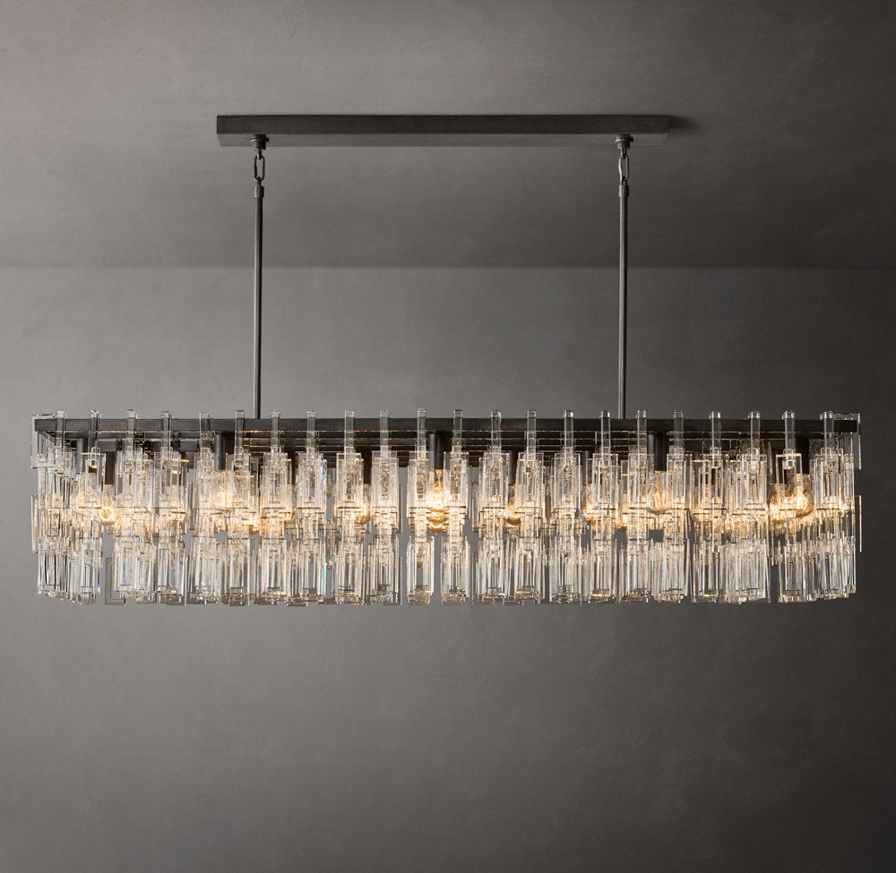 Marignan Rectangular Chandelier 60"
