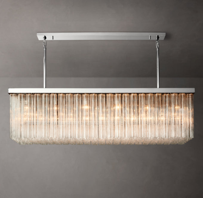 Cielo Rectangular Chandelier 73"
