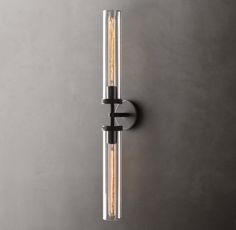 Lambeth Knurled Grand Linear Sconce