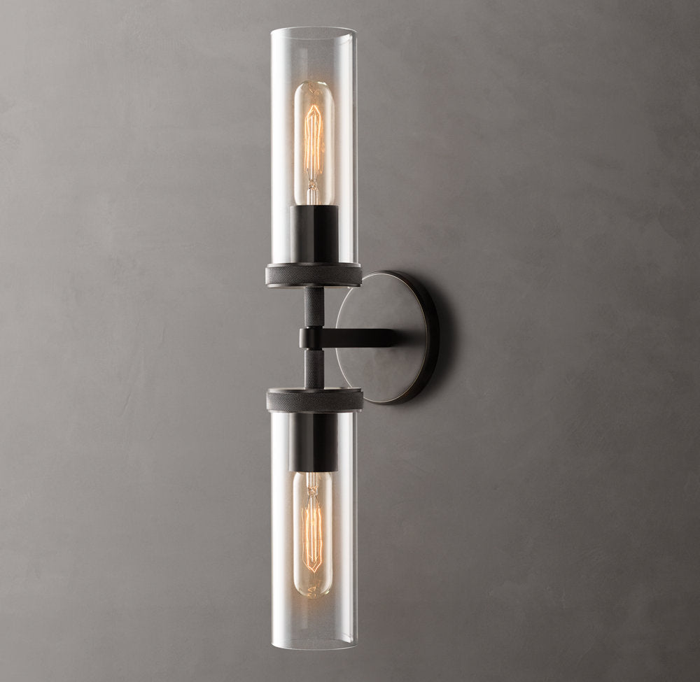 Lambeth Knurled Linear Sconce