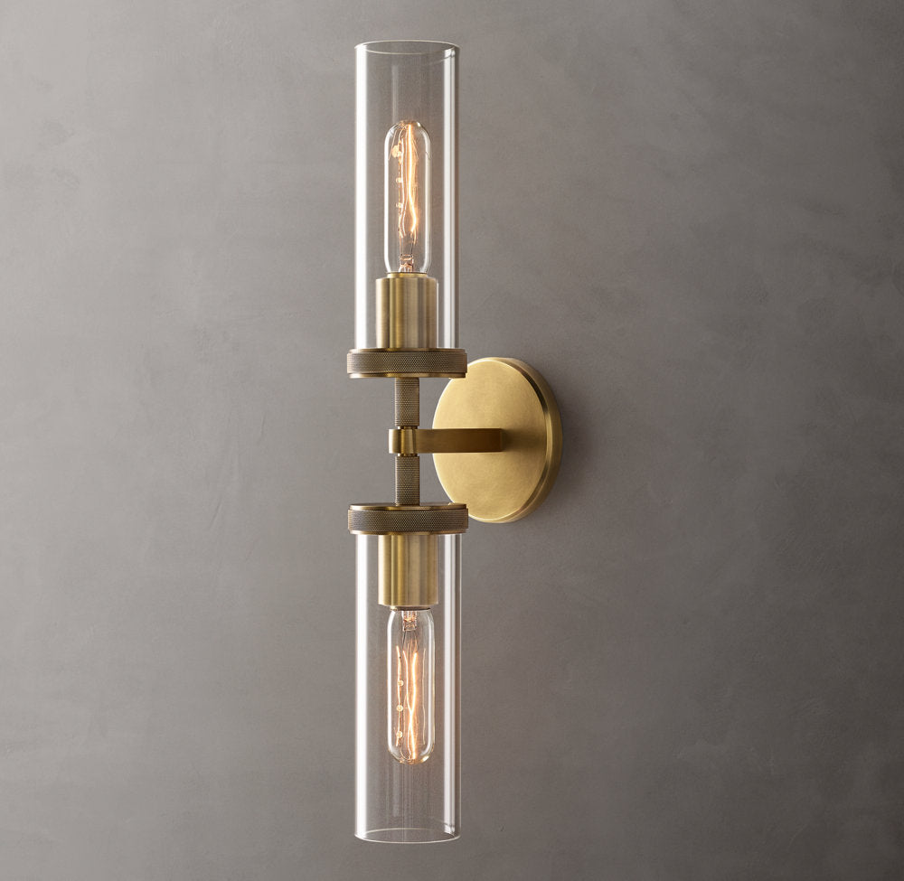 Lambeth Knurled Linear Sconce