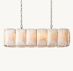 Harlow Calcite Rectangular Chandelier 42"